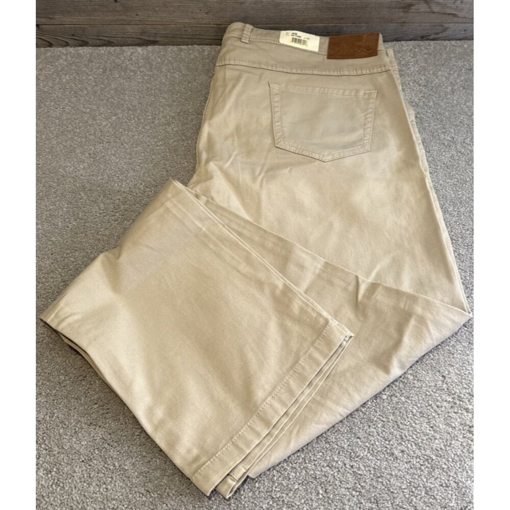 EUC BALLIN Crescent Modern Fit Techno Tan 40X34 Casual Pants SEE DESCRIPTION